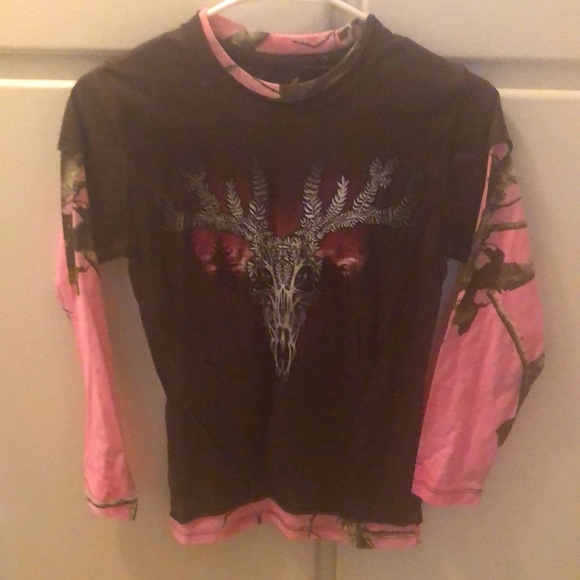 Tops - NWT Camo long sleeve shirt